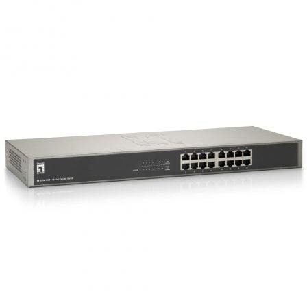 SWITCH LEVEL ONE GSW-1657 16 PUERTOS GIGABIT  10/100/1000 MBPS MDI/MDIX AUTOMATICO VERSION 3