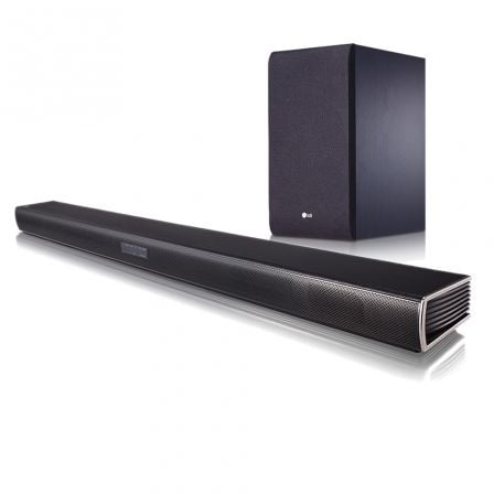 BARRA DE SONIDO COMPACTA LG SJ4 - 300W RMS - SUBWOOFER INALAMBRICO - SONIDO HI-RES - OPTICAL-IN - BLUETOOTH - HDMI - USB - MANDO