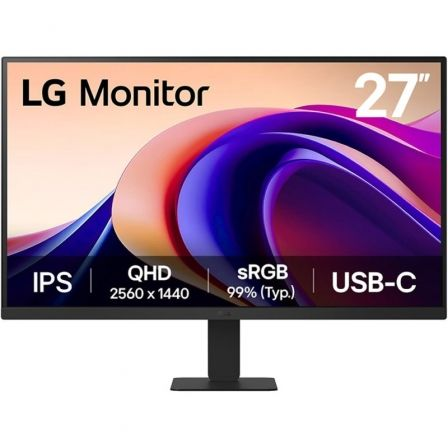 MONITOR LG 27U631A-B 27"/ QHD/ NEGRO