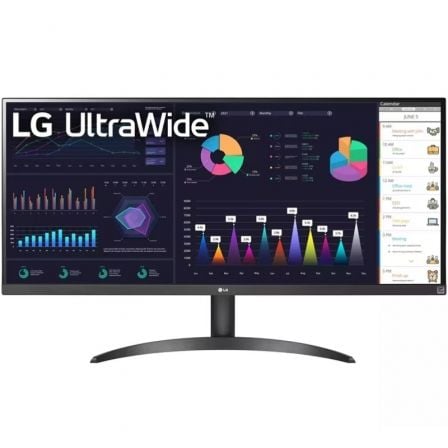 MONITOR PROFESIONAL ULTRAPANORAMICO LG 34WQ500-B 34"/ WFHD/ NEGRO