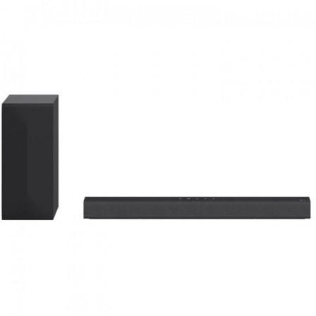 BARRA DE SONIDO CON BLUETOOTH LG S40Q/ 300W/ 2.1/ NEGRA