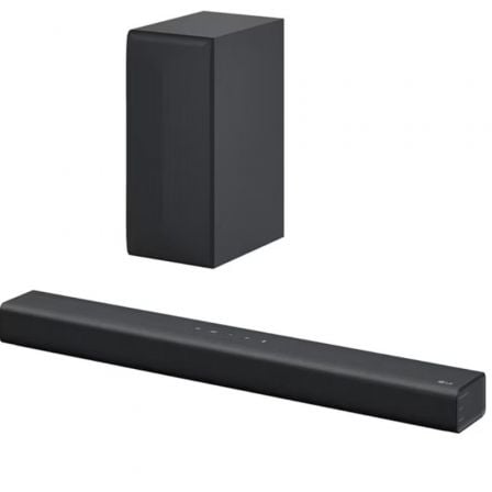 BARRA DE SONIDO CON BLUETOOTH LG S60Q/ 300W/ 2.1/ NEGRA