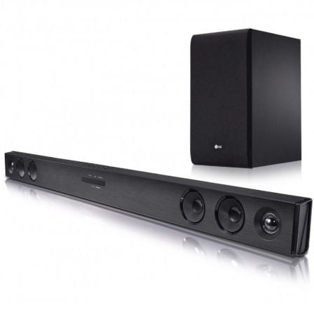 BARRA DE SONIDO CON BLUETOOTH LG SJ3/ 300W/ 2.1/ NEGRA