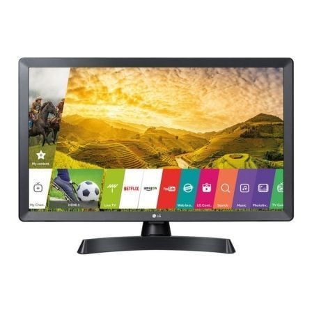 TELEVISOR LG 24TL510S-PZ - 24"/61CM - 1366*768 - 200CD/M2 - 5M:1 - 14MS - DVB-T2/C/S2 - SMART TV - WIFI - LAN - 2*5W - 2*HDMI -