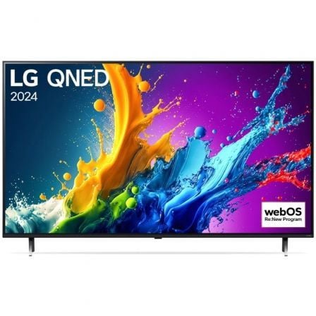 TELEVISOR LG QNED 43QNED80T6A 43"/ ULTRA HD 4K/ SMART TV/ WIFI