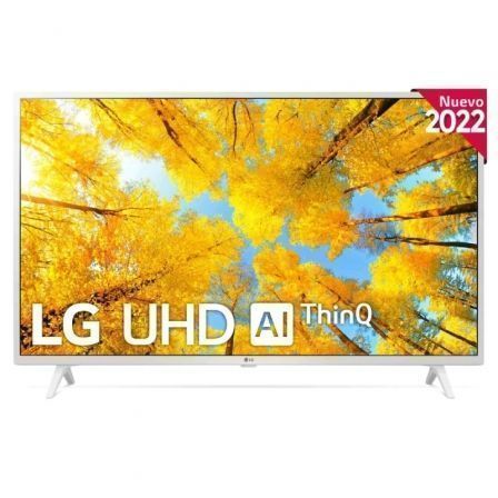 TELEVISOR LG UHD 43UQ76906LE 43"/ ULTRA HD 4K/ SMART TV/ WIFI/ BLANCA | Televisor hasta 43 pulgadas