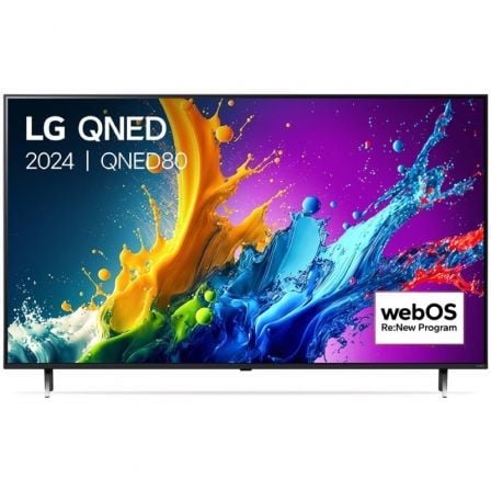 TELEVISOR LG QNED 50QNED80T6A 50"/ ULTRA HD 4K/ SMART TV/ WIFI