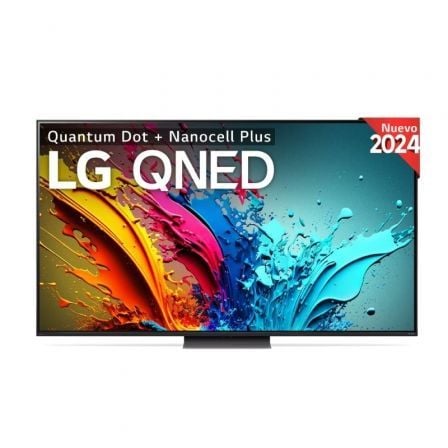 TELEVISOR LG QNED 50QNED87T6B 50"/ ULTRA HD 4K/ SMART TV/ WIFI