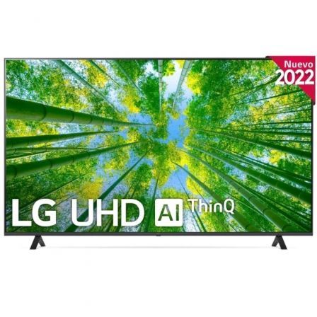 TELEVISOR LG UHD 86UQ80006LB 86"/ ULTRA HD 4K/ SMART TV/ WIFI |