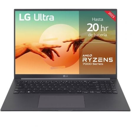 PORTATIL LG ULTRA 16UD70R-G.AX56B RYZEN 5 7530U/ 16GB/ 512GB SSD/ 16"/ SIN SISTEMA OPERATIVO