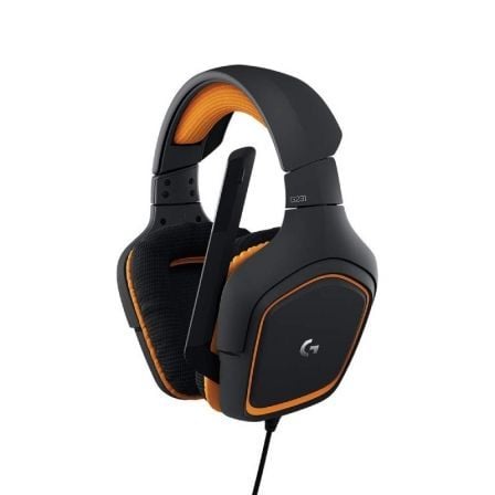 AURICULARES GAMING CON MICROFONO LOGITECH G231 PRODIGY - CONTROL VOLUMEN/SILENCIO INTEGRADO CABLE - JACK 3.5MM - CABLE 2M - MULT