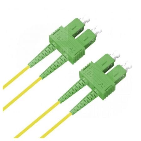 CABLE FIBRA OPTICA MICROCONNECT FIB881001 - CONECTOR SC/SC - MATERIAL LSZH - 1M