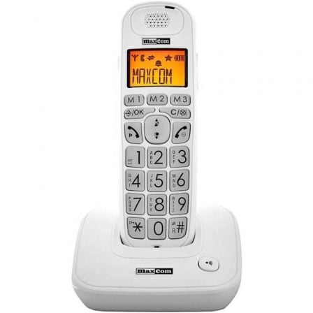 TELEFONO INALAMBRICO MAXCOM MC6800/ BLANCO