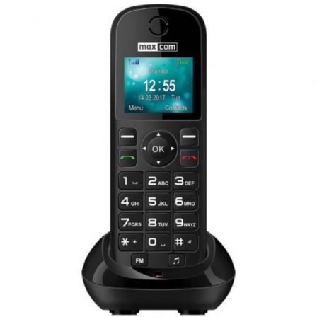 TELEFONO INALAMBRICO MAXCOM MM35D/ NEGRO