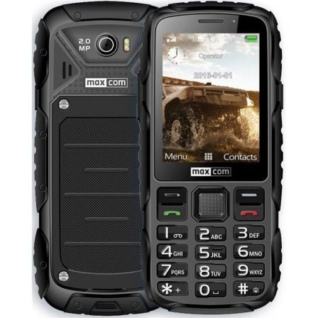 TELEFONO MOVIL RUGGERIZADO MAXCOM STRONG MM920/ NEGRO