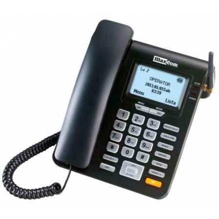 TELEFONO MAXCOM MM28D/ NEGRO