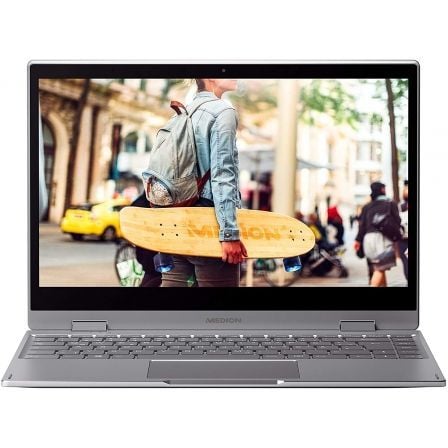 PORTATIL MEDION AKOYA S4401 MD61391 - W10 - I5-8250U 1.6GHZ - 8GB - 256GB SSD - 14"/35.5CM TACTIL FHD PLEGABLE 360