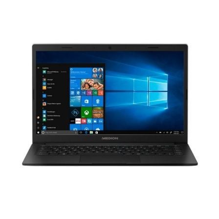 PORTATIL MEDION AKOYA E4251 MD61202 - W10 - INTEL N4000 1.1GHZ - 4GB - 64GB EMMC - 14"/35.6CM FHD PLEGABLE 180 - NEGRO