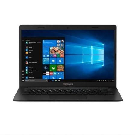 PORTATIL MEDION AKOYA E4251 MD61555 - W10 - INTEL N4000 1.1GHZ - 4GB - 64GB EMMC - 14"/35.6CM FHD PLEGABLE 180 - NEGRO