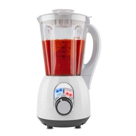 BATIDORA DE VASO MEDION MD 16411 - 800W - CAPACIDAD 1.5L BEBIDAS FRIAS/ 1.2L SOPA - 2 VELOCIDADES - CUCHILLA ACERO INOX. - AUTOA