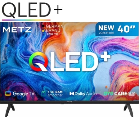 TELEVISOR METZ QLED+ 40MQH7030Z 40"/ FULL HD/ SMART TV/ WIFI