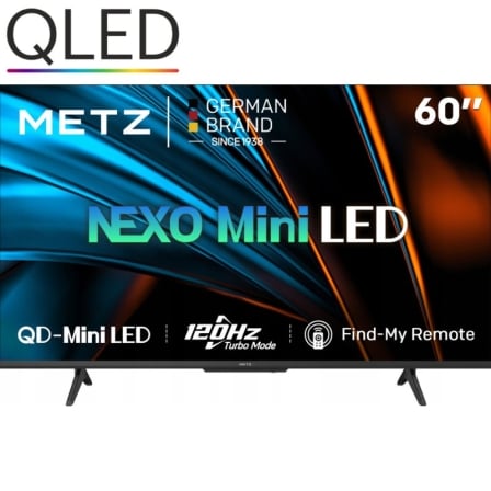 TELEVISOR METZ QLED MINILED 60MNH7030Z 60"/ ULTRA HD 4K/ SMART TV/ WIFI | Televisor hasta 65 pulgadas