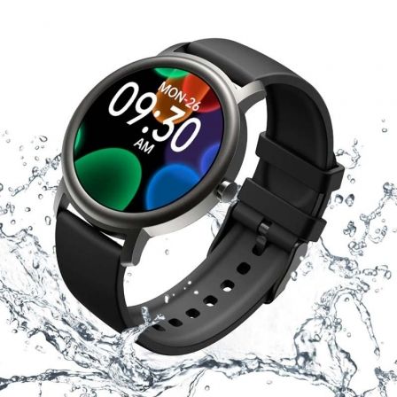 SMARTWATCH MIBRO AIR/ NOTIFICACIONES/ FRECUENCIA CARDIACA/ NEGRO Y PLATA