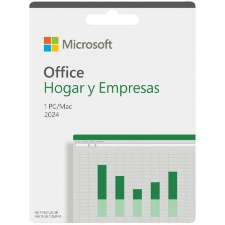 MICROSOFT OFFICE HOGAR Y EMPRESAS 2024/ 1 USUARIO/ LICENCIA PERPETUA | Microsoft office