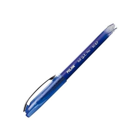 BOLIGRAFO DE GEL CON PUNTA 0.7MM AZUL - ESCRITURA SUAVE Y FLUIDA - MILAN GEL PEN