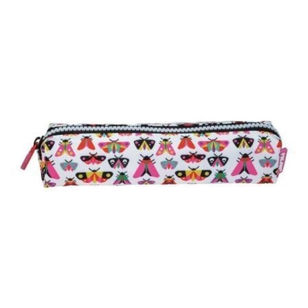 ESTUCHE PORTATODO PEQUENO MILAN ZUM ZUM BLANCO/ROSA - 20.5*4.5*5CM