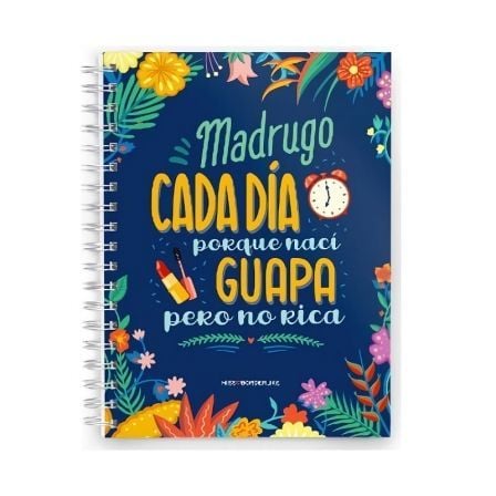 AGENDA ANUAL 2020 MIQUEL RIUS 36775 TRENDS MISS BORDERLIKE MADRUGAR - SEMANA VISTA - 155*213MM - 70G/M2 - ENCUADERNACION ESPIRAL | Agendas