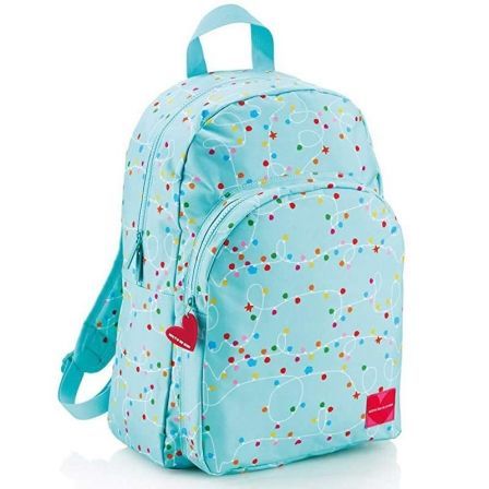 MOCHILA DOBLE COMPARTIMENTO MIQUEL RIUS 18625 AGATHA RUIZ DE LA PRADA LUCES - 300*420*140MM (20L) - TIRANTES ACOLCHADOS - ASA SU | Mochilas y accesorios