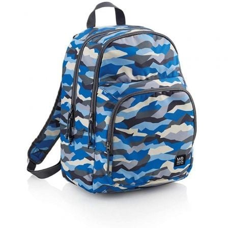 MOCHILA TRIPLE COMPARTIMENTO MIQUEL RIUS 18745 HARD ROCKS MR - 315*415*165M (23L) - TIRANTES ACOLCHADOS - ASA SUPERIOR - BASE RE