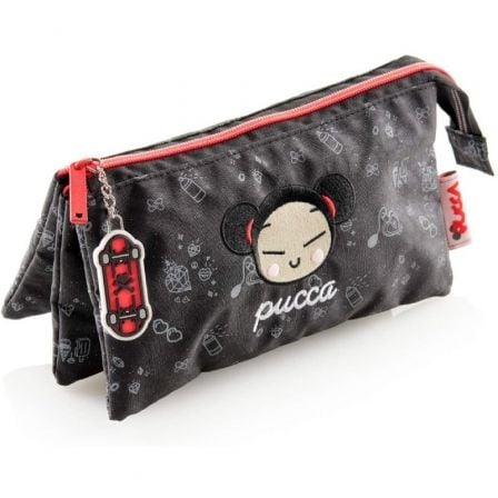 ESTUCHE PORTATODO TRIPLE MIQUEL RIUS NEVER STOP PUCCA 18295/ 115 X 220 X 20MM