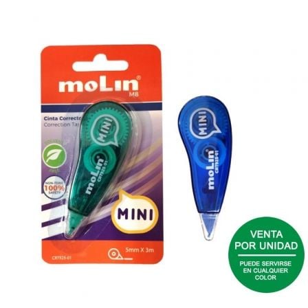 CORRECTOR DE ESCRITURA EN CINTA MOLIN MINI CRT925-01/ 5MM X 3M