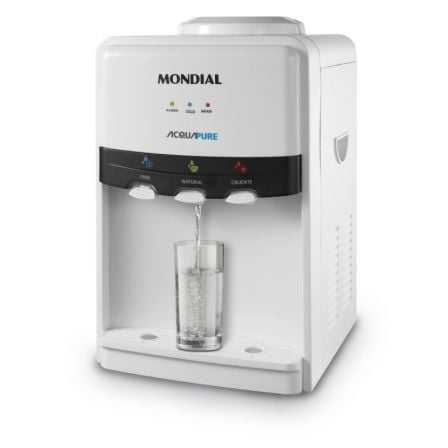 DISPENSADOR DE AGUA MONDIAL BB-05 - 7L - DISPENSA AGUA CALIENTE Y FRIA - REFRIGERACION POR COMPRESOR