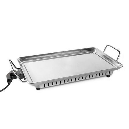 PLANCHA PARA ASAR MONDIAL TC-04I 4COOK INOX CHEF - 1600W - 51.5*31.5CM - SUPERFICIE ACERO INOXIDABLE - TERMOSTATO ALTA PRECISION