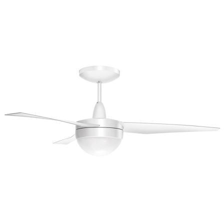 VENTILADOR DE TECHO CON LUZ MONDIAL VTE-05 - 3 ASPAS ABS  - 3 VELOCIDADES - FUNCIONAMIENTO AMBOS SENTIDOS - MANDO A DISTANCIA