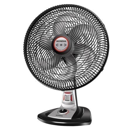 VENTILADOR ANTIMOSQUITOS MONDIAL VTRP02 TURBO TECH FAN - 85W - 6 ASPAS - 40CM - 3 VELOCIDADES - COMPATIBLE CON LA MAYORIA DE PAS