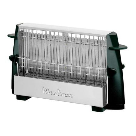 TOSTADOR DE PAN MOULINEX MULTIPAN - 760W - HASTA 4 REBANADAS DE PAN - ASAS TOQUE FRIO - COLOR NEGRO