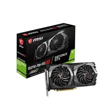 TARJETA GRAFICA MSI GEFORCE GTX 1650 GAMING X 4GB - 1860 MHZ - 4GB GDDR5 - PCIE X16 3.0 - HDMI - 2*DISPLAYPORT