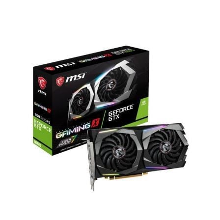 TARJETA GRAFICA MSI GEFORCE GTX 1660 GAMING X 6GB - 1860 MHZ - 6GB GDDR5 - PCIE X16 3.0 - HDMI - 3*DISPLAYPORT