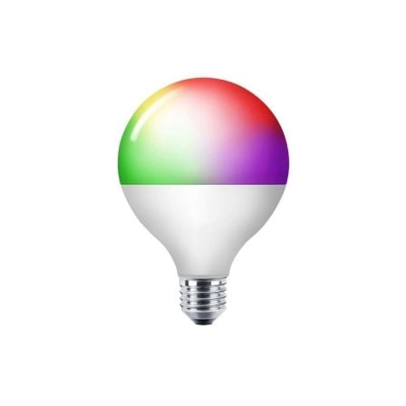 BOMBILLA INTELIGENTE MUVIT IO MIOBULB007 - WIFI - 10W - E27 - 950LM - LUZ LED MULTICOLOR - COMPATIBLE ASISTENTES DE VOZ GOOGLE /