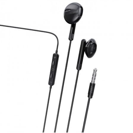 AURICULARES INTRAUDITIVOS MYWAY MWHPH0019/ CON MICROFONO/ JACK 3.5/ NEGROS