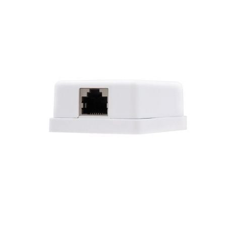 ROSETA DE SUPERFICIE RJ45 NANOCABLE 10.21.1601 - CAT 6 FTP - 1*TOMA - COLOR BLANCO