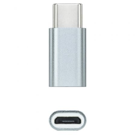 ADAPTADOR NANOCABLE 10.02.0011/ USB TIPO-C MACHO - MICRO USB HEMBRA