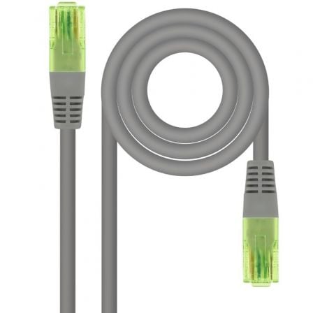 CABLE DE RED RJ45 UTP NANOCABLE 10.20.1401-L150 CAT.6/ 1.5M/ GRIS