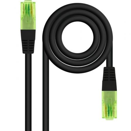 CABLE DE RED RJ45 UTP NANOCABLE 10.20.1420-BK CAT.6/ 20M/ NEGRO