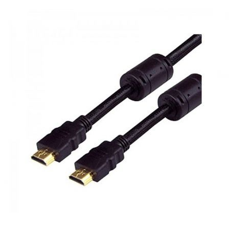 CABLE HDMI NANOCABLE 10.15.1102 - CONECTORES TIPO A MACHO / A  MACHO - CON FERRITAS - SOPORTA RESOLUCION HASTA 2560X1600 - 1.8 M