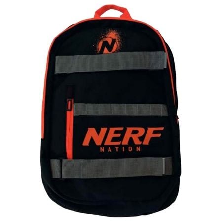 MOCHILA NERF RECON 1 - CAPACIDAD 18 LITROS - BOLISLLO PARA PORTATIL HASTA 15"/38CM - CINTAS PARA SKATEBOARD